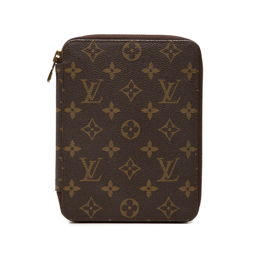 Pre-Loved Louis Vuitton Monogram Zippy Agenda Cover